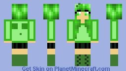 ~Slime~ Slime Girl! Minecraft Skin