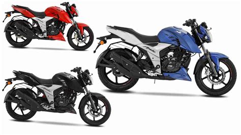 TVS Apache RTR 160 4V colour options | IAMABIKER - Everything Motorcycle!