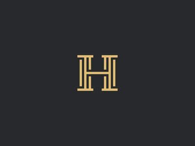 H Monogram | H monogram, Monogram logo, Logo design creative