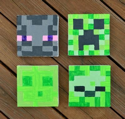 Minecraft Canvas Art | FaveCrafts.com