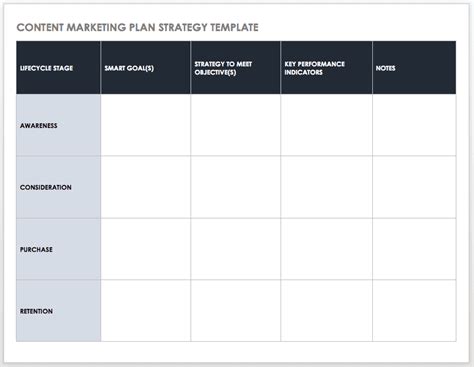 60+ Free Content Marketing Templates | Smartsheet