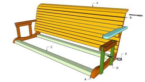 Free Porch Swing Plans | MyOutdoorPlans | Free Woodworking Plans and ...