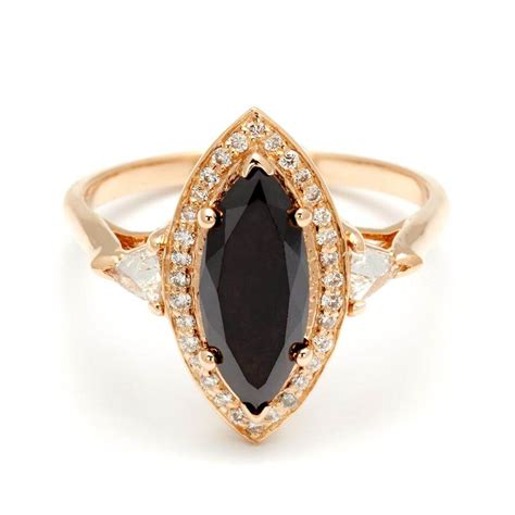 20 Unique Black Diamond Engagement Rings For Women - Live Enhanced