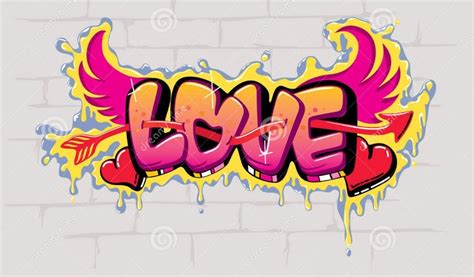 Graffiti Words Love