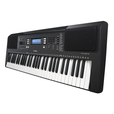 Yamaha PSR E373 Portable Keyboard, Black at Gear4music