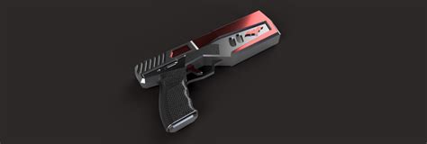 STL file RED HOOD GUN (pistol)・Model to download and 3D print・Cults