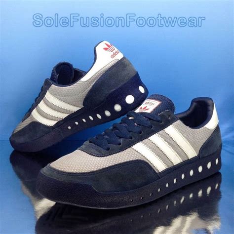 adidas Originals Mens PT 70s Trainers Blue sz 8 Retro Running Sneakers ...