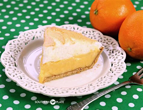 Orange Meringue Pie | Southern Plate