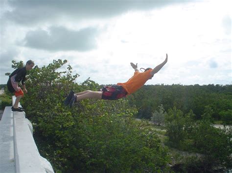 Swan dive | Bridge jumping action in the Florida Keys | Dudus Maximus ...