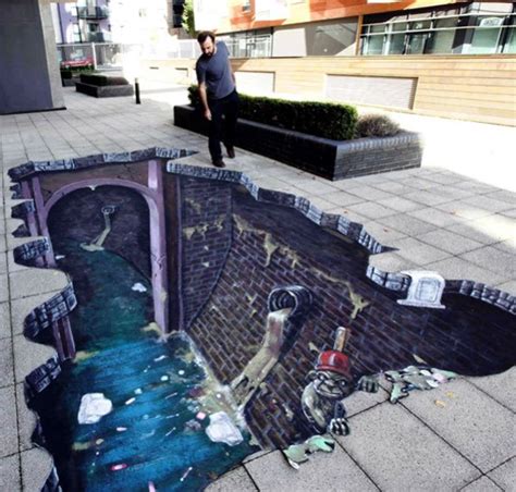 3d Drawing On Street