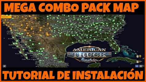 [TUTORIAL] BIG COMBO PACK DE MAPAS PARA AMERICAN TRUCK SIMULATOR EN ESPAÑOL - COAST2COAST ...