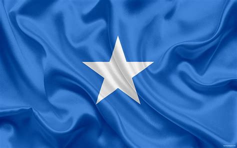 Somali flag, national flag, Somalia, Africa, flag of Somalia, HD ...