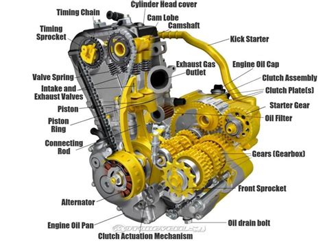 Small Bike Engine Diagram