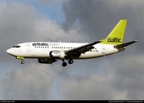 Aircraft Photo of YL-BBD | Boeing 737-53S | AirBaltic | AirHistory.net #490692