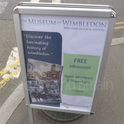 Museum of Wimbledon, Wimbledon, London. Free entry - See Around Britain