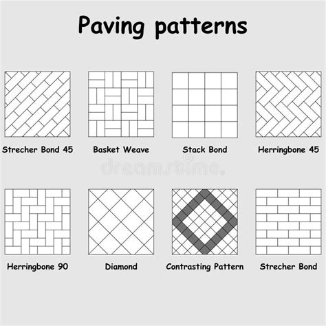 Paving Patterns Stock Illustrations – 5,574 Paving Patterns Stock ...