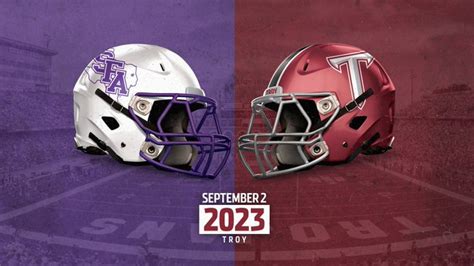 Troy Completes 2023 Football Schedule with Stephen F. Austin - WAKA 8