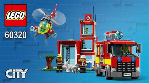 LEGO® City Fire Station (60320)[540 pcs] Step-by-Step Building ...