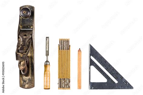 an assortment of old tools Stock Photo | Adobe Stock