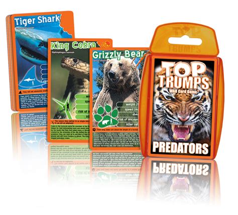 Top Trumps Card Game - Predators | Top Trumps USA