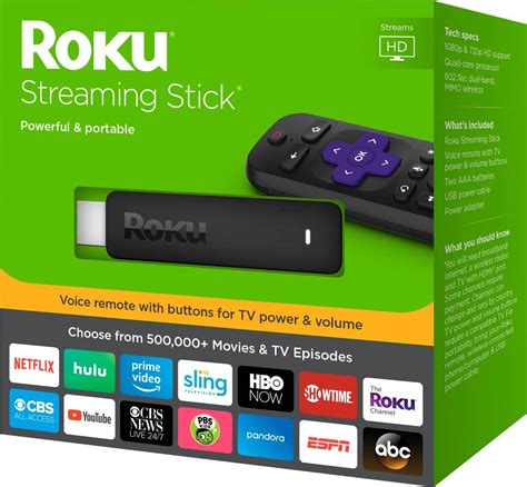 Customer Reviews: Roku Streaming Stick with Voice Remote with TV Power ...