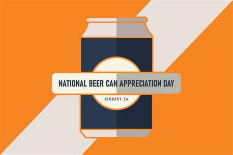 National Beer Can Appreciation Day background. 16640710 Vector Art at ...