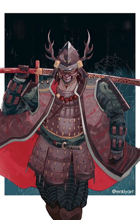 ArtStation - Kensei Samurai For Honor, Erik Ly | Samurai art, Samurai ...