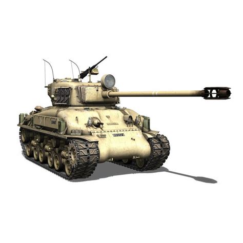 M51 Israel Super Sherman - 1 3D Model by panaristi