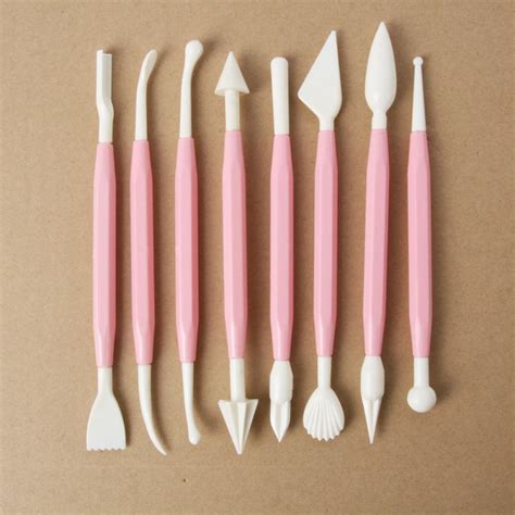 9 Piece Sculpting Modeling Fondant Tools - Annettes Cake Supplies