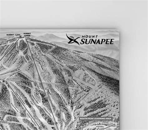 Mount Sunapee Resort Map