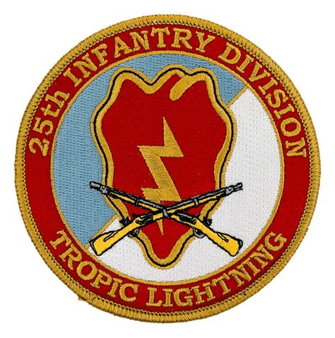 25th Infantry Division "Tropic Lightning" Patch | Flying Tigers Surplus