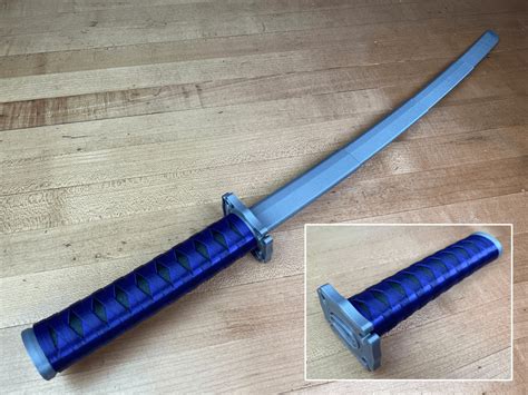 Collapsing Multi-Part Katana V2 - 3D model by 3dprintingworld on Thangs