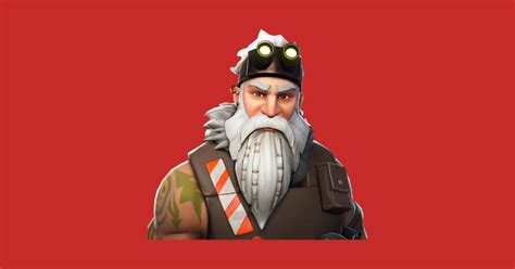 SGT. Winter Fortnite - Sgtwinterfortnite - Sticker | TeePublic