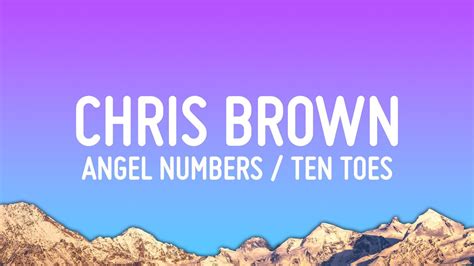 Chris Brown - Angel Numbers / Ten Toes (Lyrics) Chords - Chordify