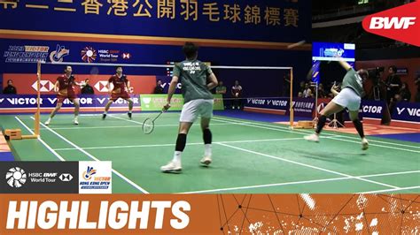 2023 Hong Kong Open Finals Highlights: Guo Xin Wa/Wei Ya Xin vs. Tang ...