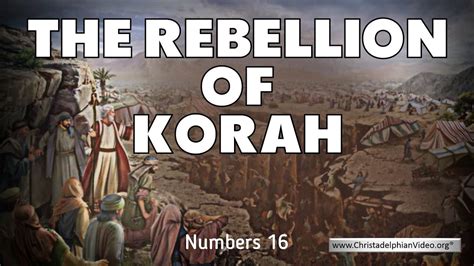 The Sons of Korah: Bible Study - YouTube