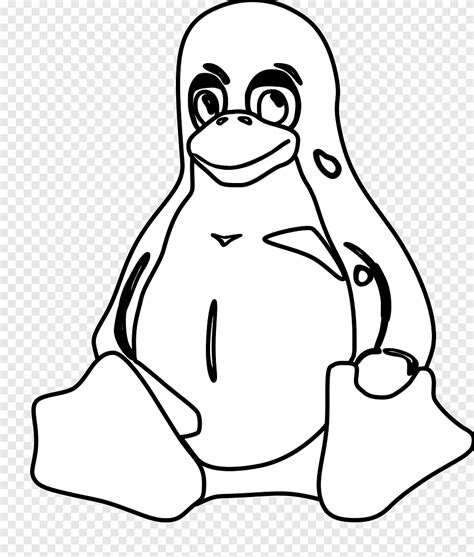 Tux Paint Penguin, Penguin, white, animals png | PNGEgg