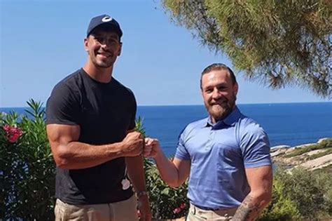 Conor McGregor meets rugby giant Eben Etzebeth as family holiday moves to Corsica - Irish Mirror ...