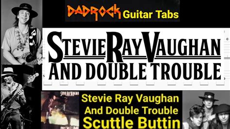 Scuttle Buttin - Stevie Ray Vaughan - Guitar + Bass TABS Lesson - YouTube