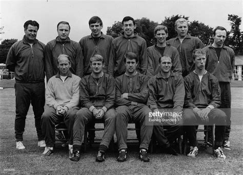 The England 1966 World Cup football team trainer Harold Shepherdson,...