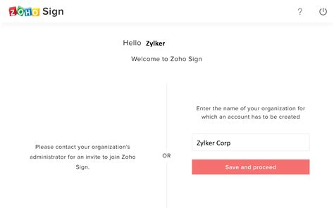 Zoho Sign - Zoho People