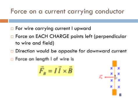 SOLUTION: Force on a current carrying conductor - Studypool