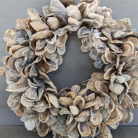 Oyster Shell Wreath - Etsy