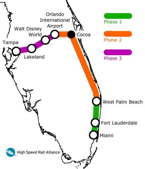 Brightline Train Future Map 2025 - Oona Torrie