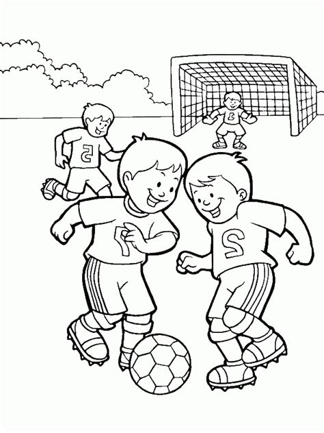 Playing Football Coloring Page ~ Printable Kite Coloring Pages For Kids ...