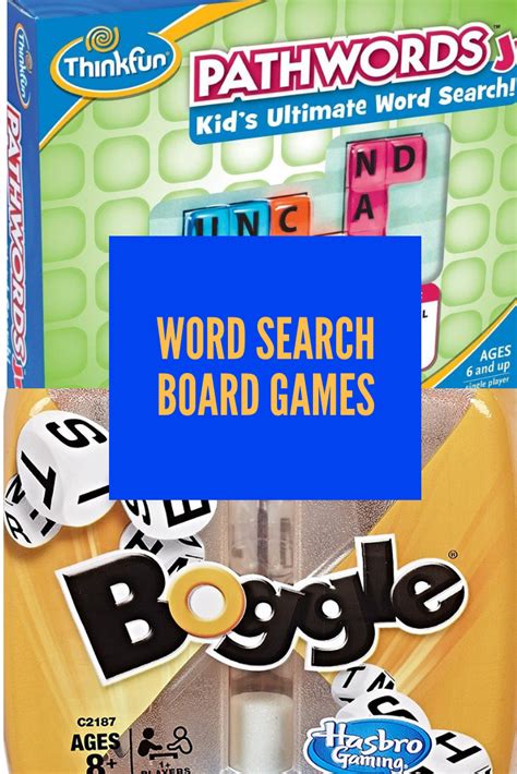 Word Search Board Games