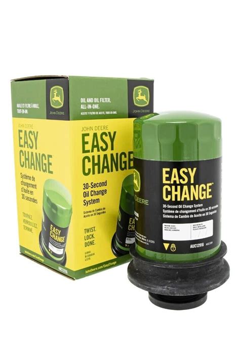 John Deere Genuine OEM Easy Change Oil Filter AUC12916 E120 E130 E150 E160 E170 889818007506 | eBay