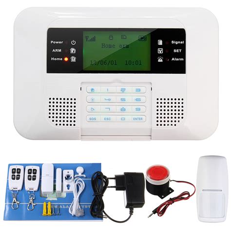 Alarm Systems & Beams - Wireless GSM and PSTN SMS Home House Alarm System Security Auto Dialer ...