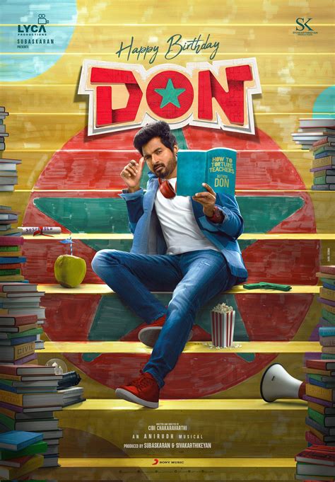 Don: New poster unveiled for Sivakarthikeyan's birthday! Tamil Movie ...