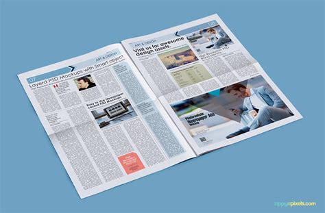 11 HD Mockups for Newspaper & Advertising Design Presentations ...